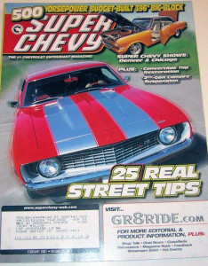 SUPER CHEVY 2001 FEB - Z/28s, OLD RACE CARS RETURN
